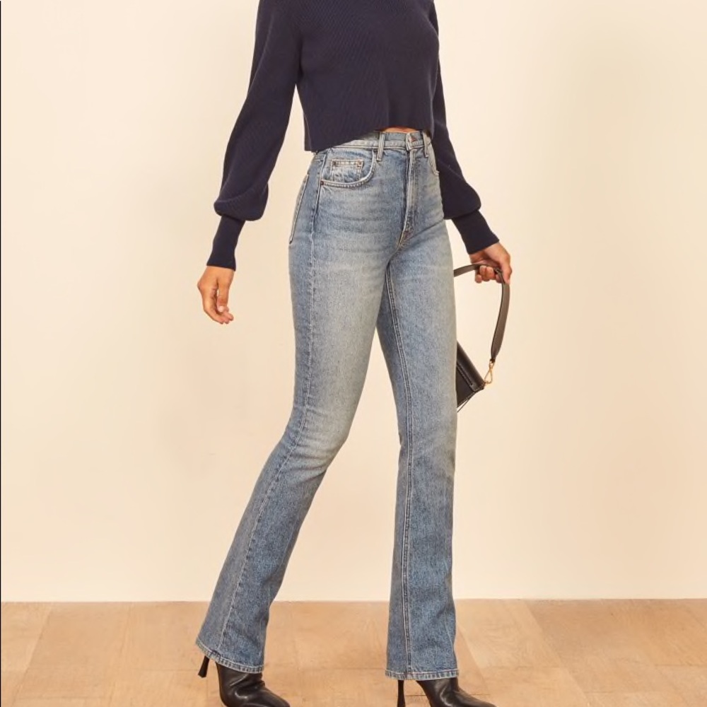 Reformation Peyton High Rise Bootcut Jeans